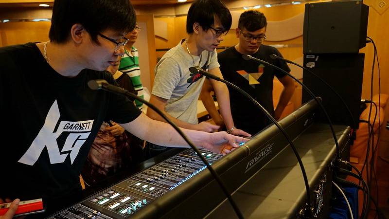 摩斯国际 RIVAGE PM7 数字混音系统助力录音技术沙龙