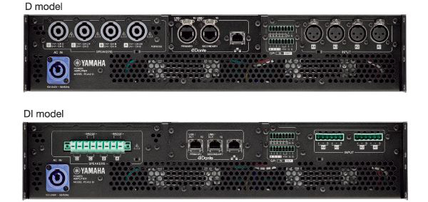 新型网络功放PC系列D/DI型号：通过集成强大的矩阵功能和Dante连接方式，提供高灵活性和可扩展性