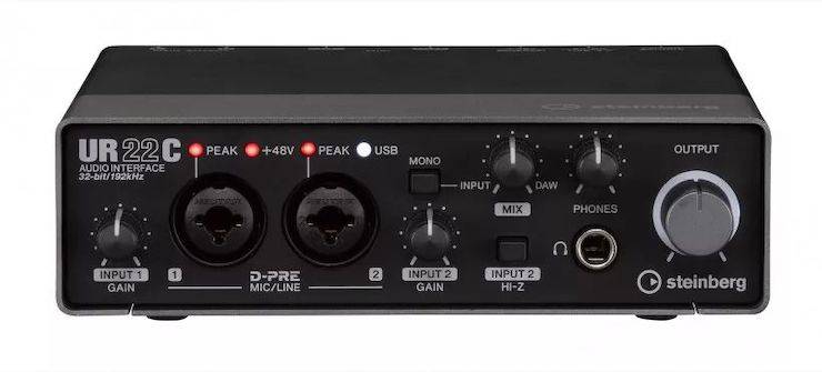 升级 USB-C 和 32/192：Steinberg 发布 UR22C、UR44C 和 UR816C 音频接口